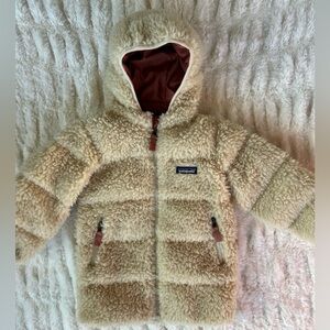 Patagonia Hi Loft Fleece Parka in Oyster 2T